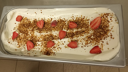 glace gateau panettone